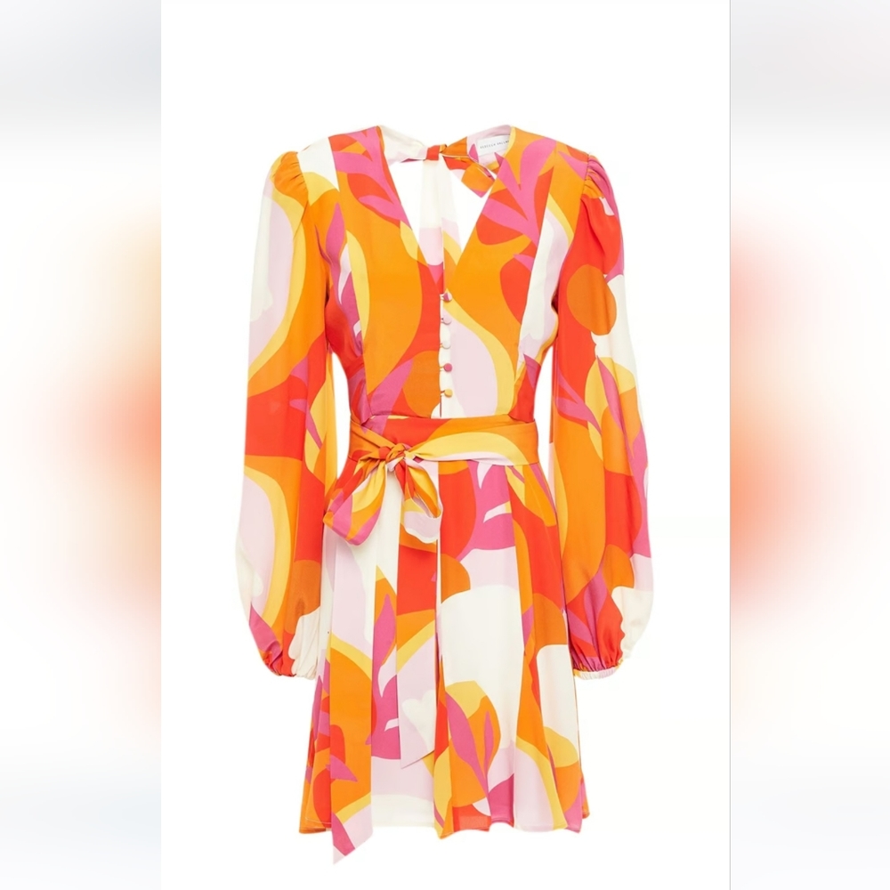 Rebecca Vallance backless short dress S